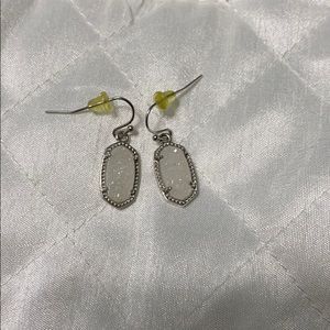 Kendra Scott Lee Drop Earrings in Iridescent Drusy